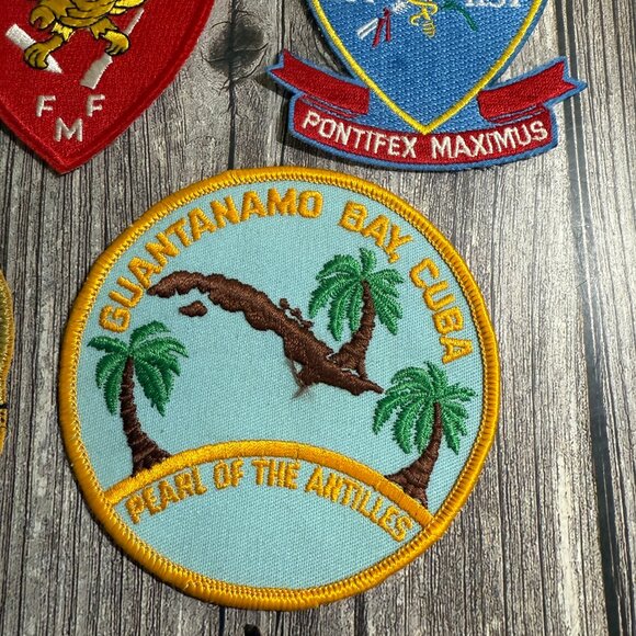 7 US Military Patches Varied: USS Iwo Jima, Portland, Saginaw, Barnstable+ READ - Picture 6 of 8